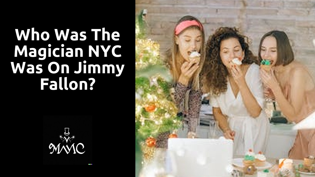 Who was the magician NYC was on Jimmy Fallon?